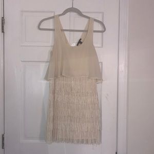 Gatsby style white dress